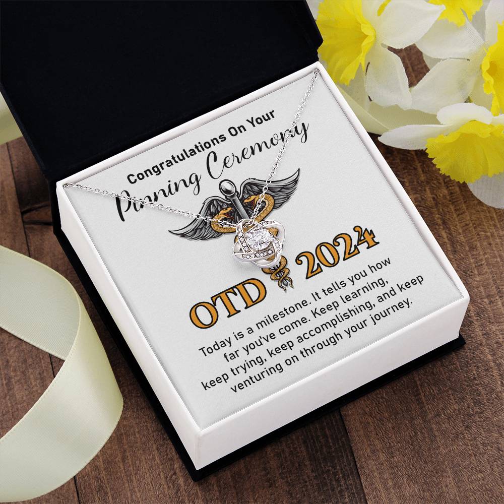 Congratulations On Your Otd 2024 Pinning Ceremony Necklace Otd 2024 Pinning Ceremony Necklace Pinning Ceremony Milestone Necklace Congratulations Pinning Ceremony Jewelry Otd 2024 Graduation Necklace Gift Necklace For Celebrating