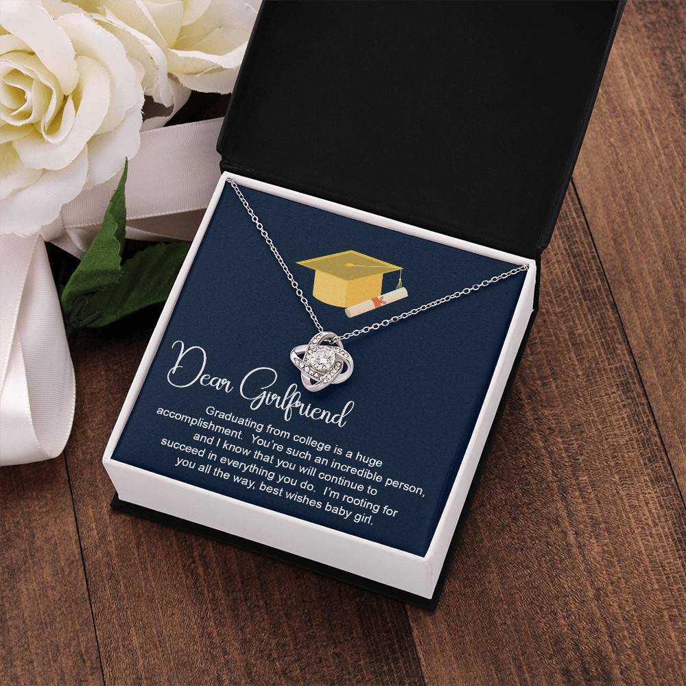 Dear Girlfriend Necklace Girlfriend Graduation Necklace Gift Gift For Graduation Necklace For Girlfriend Proud Of You Graduation Necklace Best Wishes Necklace For Girlfriend Sentimental Gift For Girlfriend Necklace For Girlfriend Necklace For Girlfriend