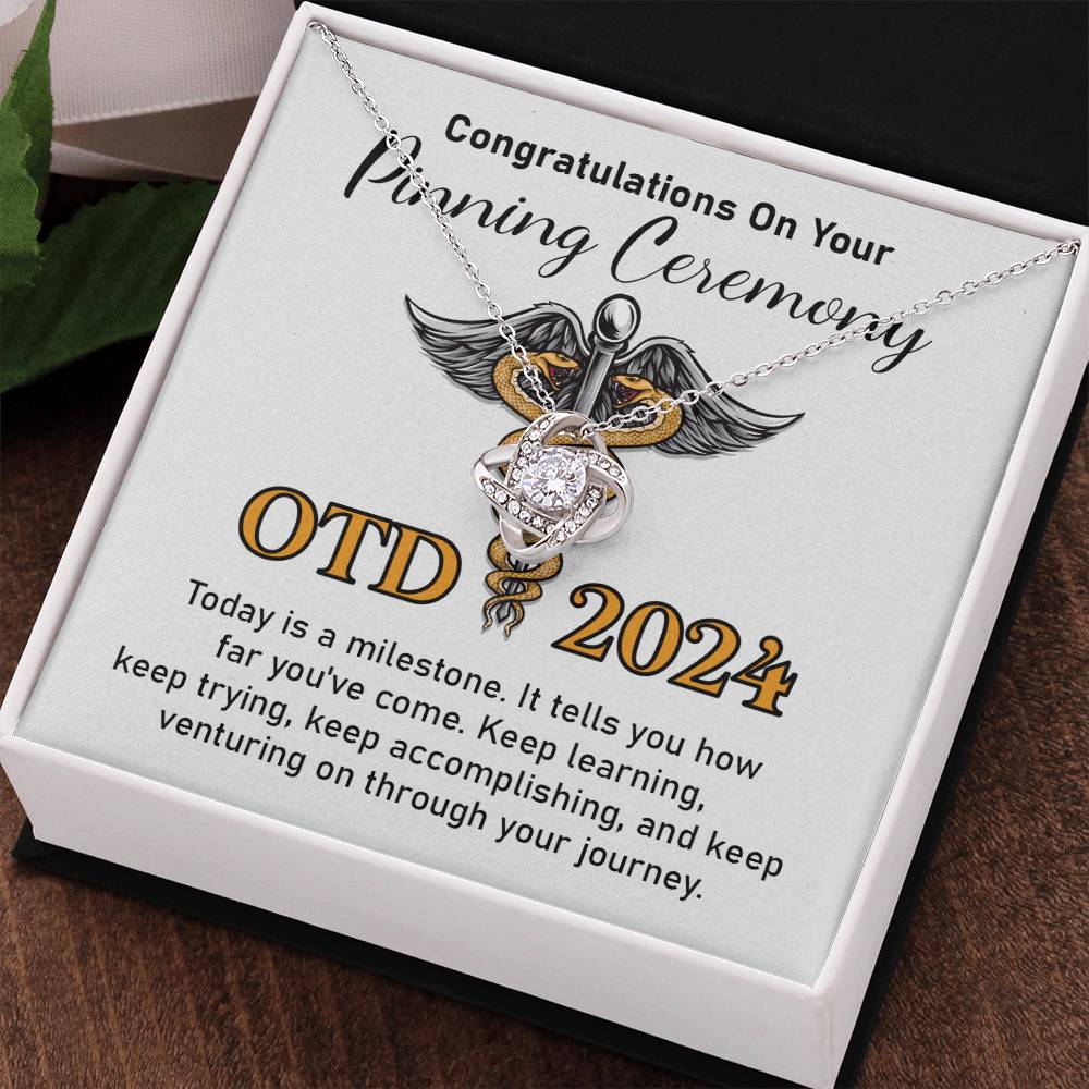 Congratulations On Your Otd 2024 Pinning Ceremony Necklace Otd 2024 Pinning Ceremony Necklace Pinning Ceremony Milestone Necklace Congratulations Pinning Ceremony Jewelry Otd 2024 Graduation Necklace Gift Necklace For Celebrating