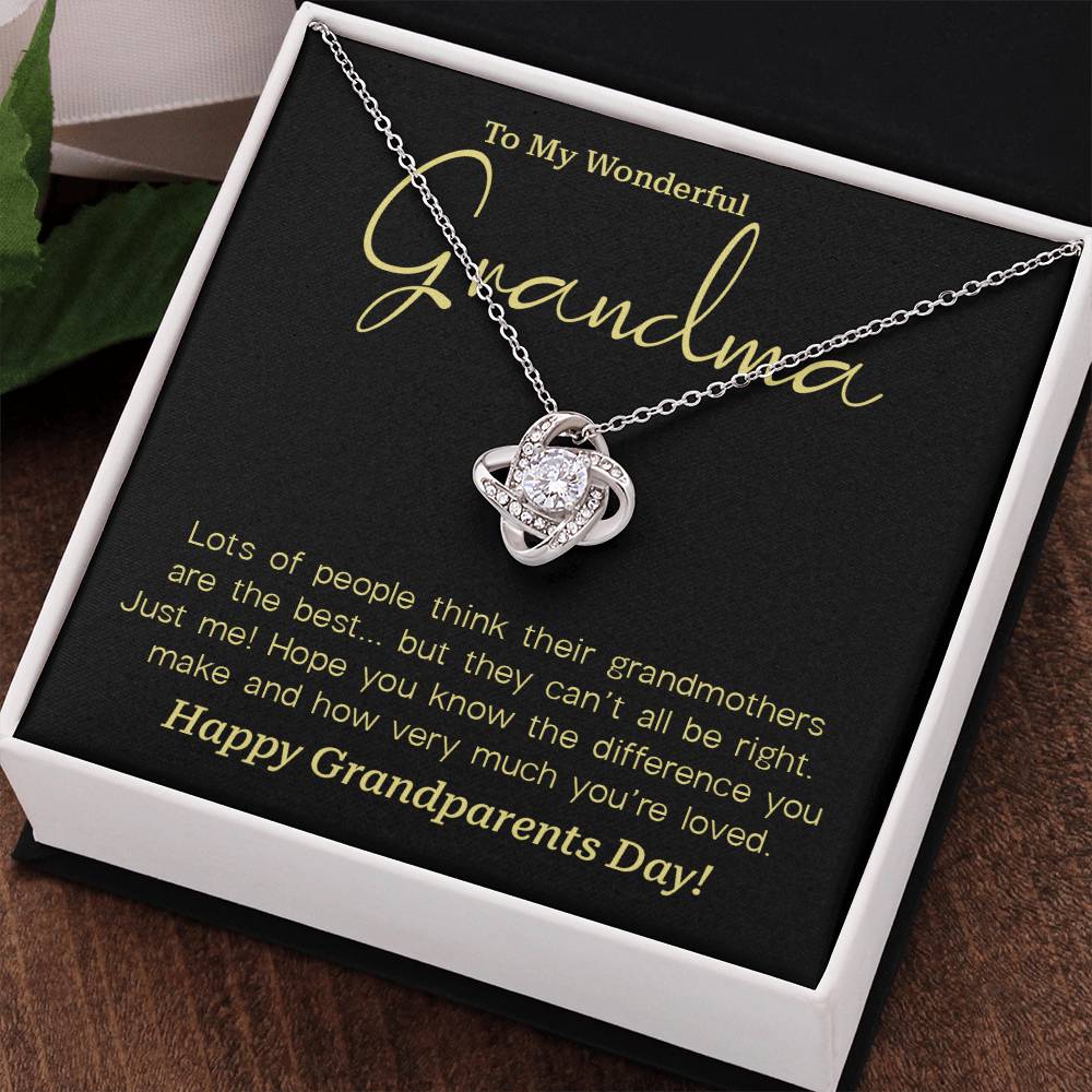 To My Wonderful Grandma Grandma Necklace Gift Grandparents Day Jewelry Sentimental Jewelry For Grandmother Jewelry Gift For Grandma Granddaughter To Grandma Gift Special Gift For Grandma Granddaughter Love Jewelry Jewelry For Grandma From Granddaughter