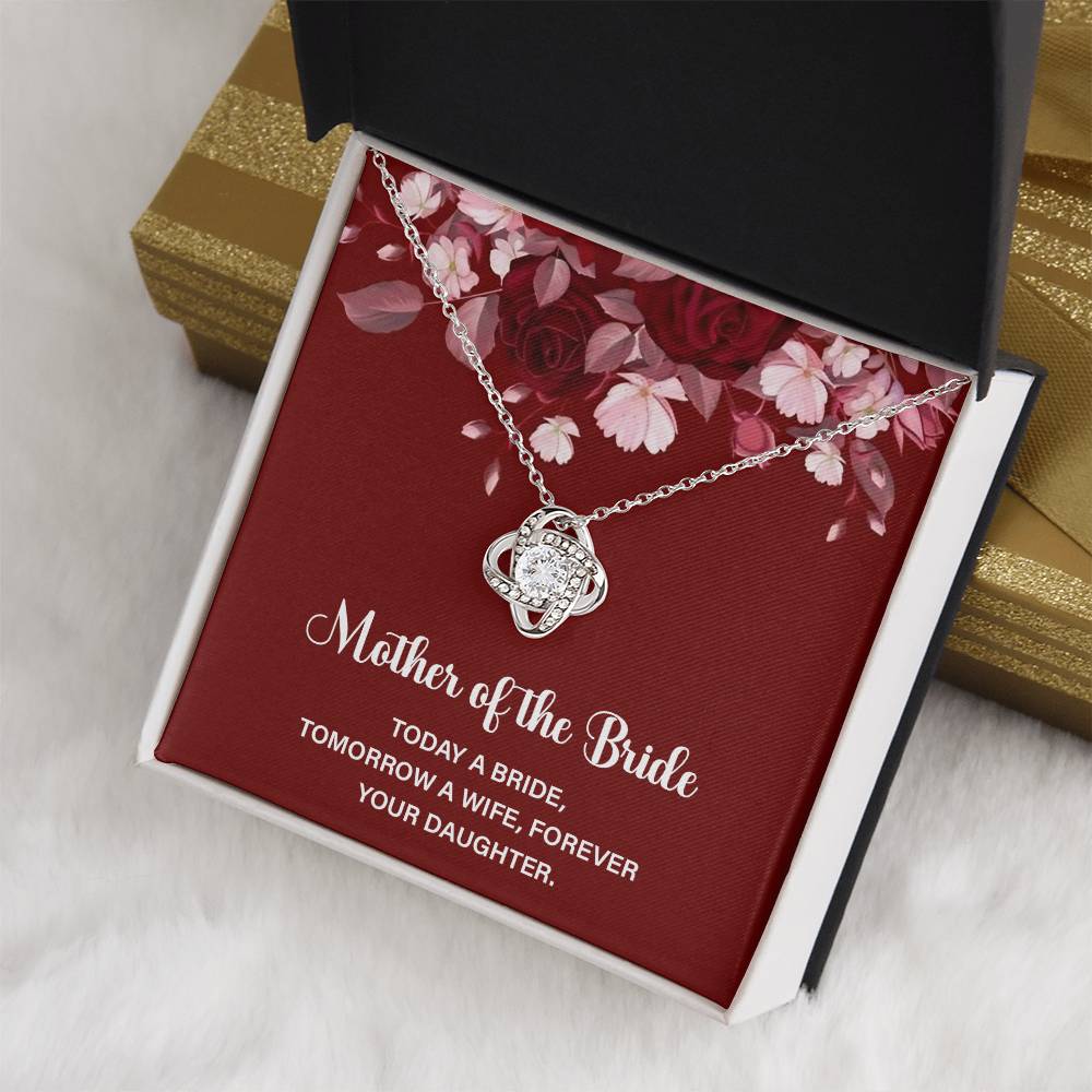 Mother of Bride Gift from Daughter Wedding Card