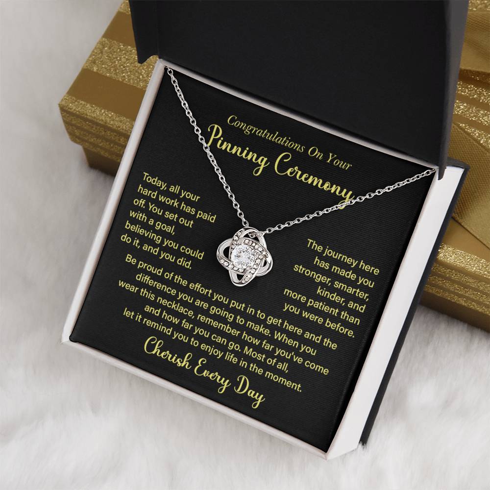 Congratulations On Your Pinning Ceremony Necklace Pinning Ceremony Necklace Gift Congratulations Pinning Ceremony Jewelry Journey Of Success Necklace Pinning Ceremony Milestone Necklace Necklace To Celebrate Hard Work Pinning Ceremony Keepsake Jewelry