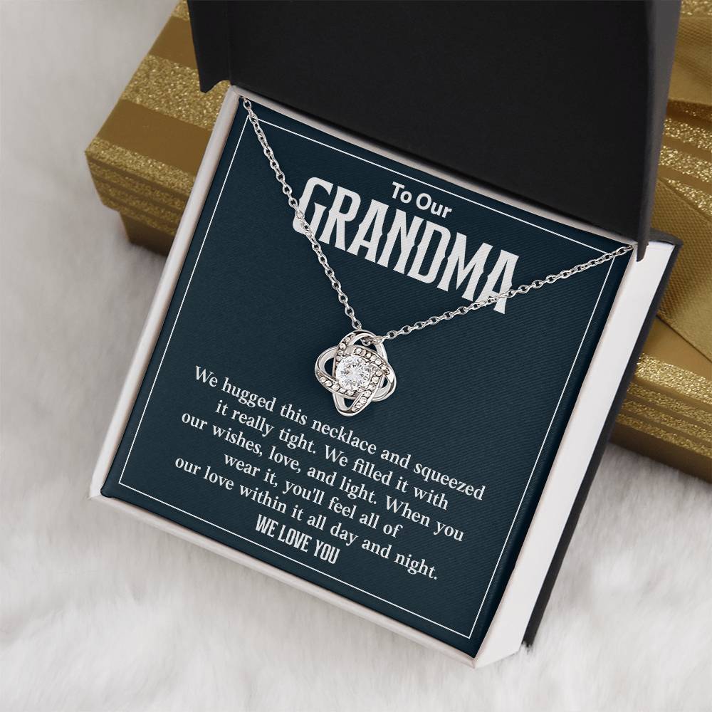 To Our Grandma Grandma Necklace Gift Heartfelt Gift For Grandma Sentimental Jewelry For Grandmother Emotional Necklace For Grandma Jewelry Gift For Grandma Grandchildren To Grandma Gift Special Gift For Grandma Meaningful Gift For Grandma