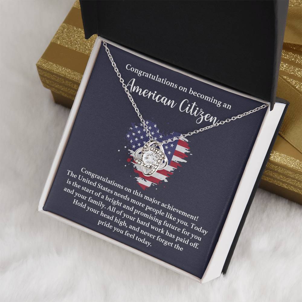 Congratulations Necklace For New American Citizen Proud To Be An American Necklace Proud To Be An American Necklace Gift For Citizenship Milestone Necklace For Proud New U.s. Citizen Gift For Becoming A U.s. Citizen Necklace For U.s. Citizenship Journey