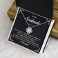 To My Soulmate Gift – Necklace with Message Card & Gift Box