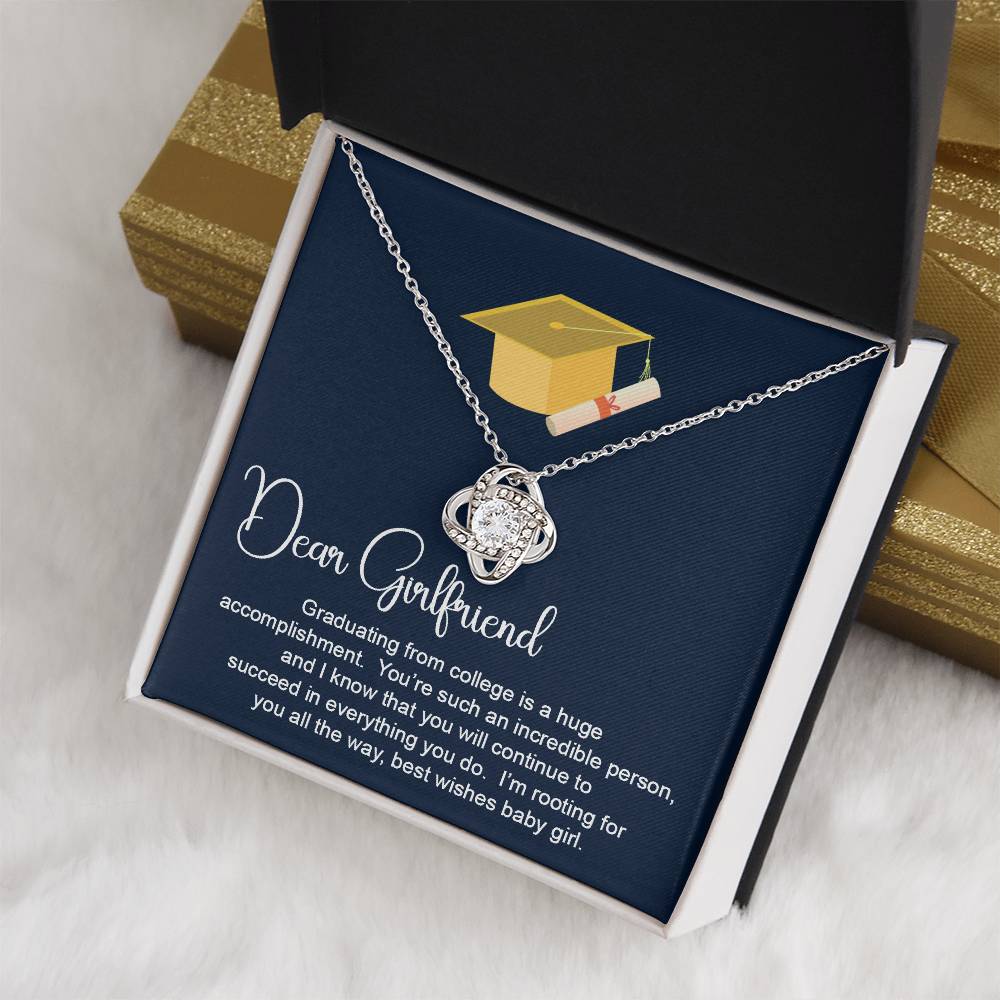 Dear Girlfriend Necklace Girlfriend Graduation Necklace Gift Gift For Graduation Necklace For Girlfriend Proud Of You Graduation Necklace Best Wishes Necklace For Girlfriend Sentimental Gift For Girlfriend Necklace For Girlfriend Necklace For Girlfriend