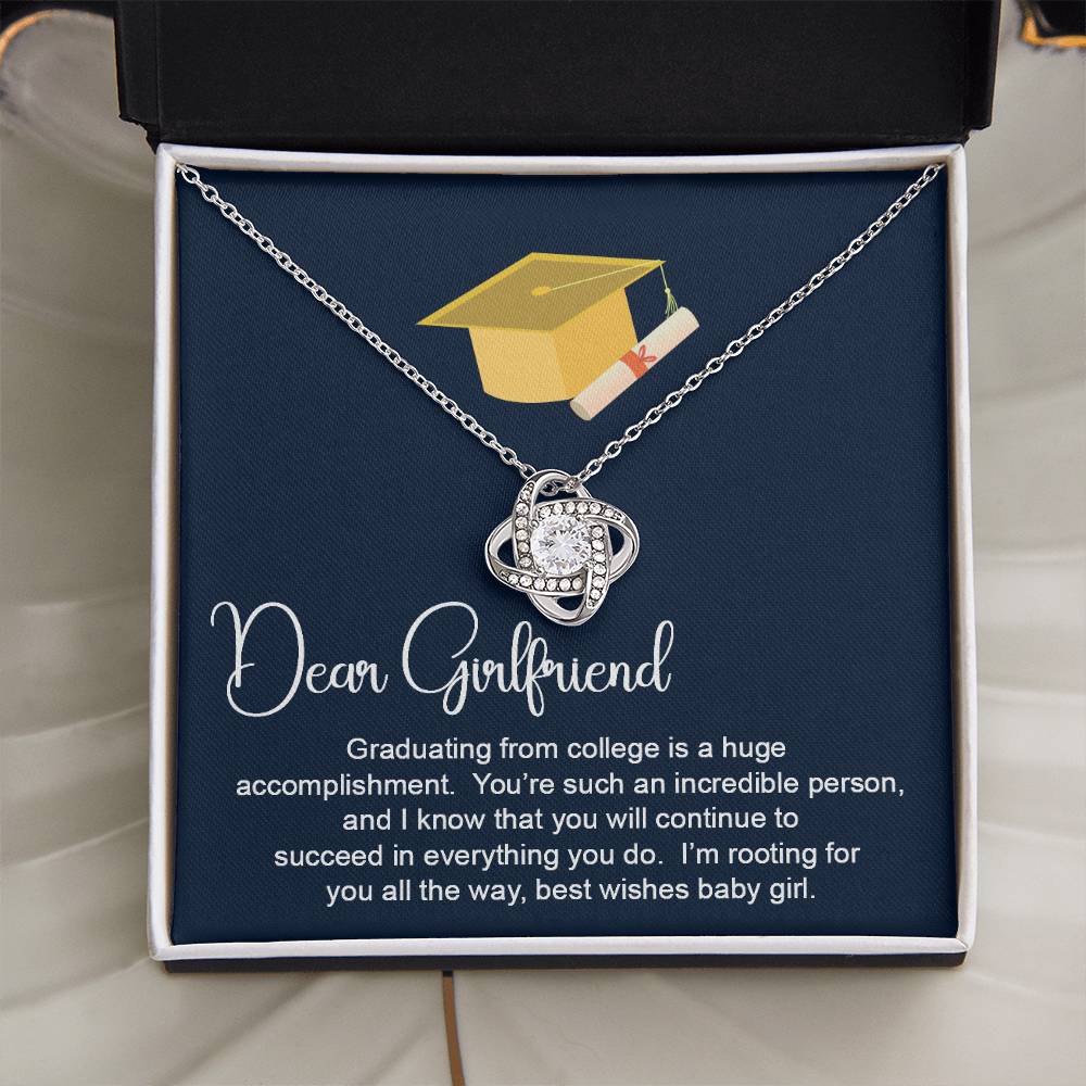 Dear Girlfriend Necklace Girlfriend Graduation Necklace Gift Gift For Graduation Necklace For Girlfriend Proud Of You Graduation Necklace Best Wishes Necklace For Girlfriend Sentimental Gift For Girlfriend Necklace For Girlfriend Necklace For Girlfriend