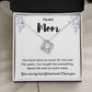 Necklace Gift for Mom – Mother’s Day Jewelry Box