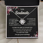 Soulmate Love Knot Necklace with Message Card & Gift Box