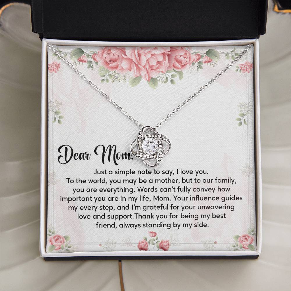 To Mom from Daughter – Message Card Gift