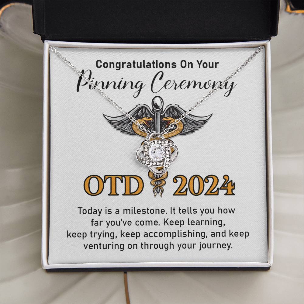 Congratulations On Your Otd 2024 Pinning Ceremony Necklace Otd 2024 Pinning Ceremony Necklace Pinning Ceremony Milestone Necklace Congratulations Pinning Ceremony Jewelry Otd 2024 Graduation Necklace Gift Necklace For Celebrating