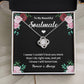 Beautiful Soulmate Necklace with Message Card & Gift Box