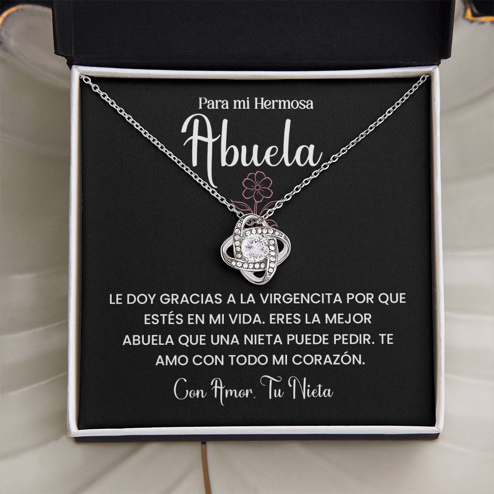 Collar Del Día De Los Abuelos Para Nieta Regalo Sincero Para Mi Hermosa Abuela Collar De Regalo Para Nieta Joyas Del Día De Los Abuelos Collar Sentimental Para Abuela Collar De Agradecimiento Para Abuela Regalo Especial Para Abuela Joyas Emocionales Para