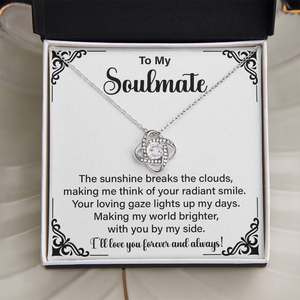 Soulmate Gift for Her with Romantic Message Card