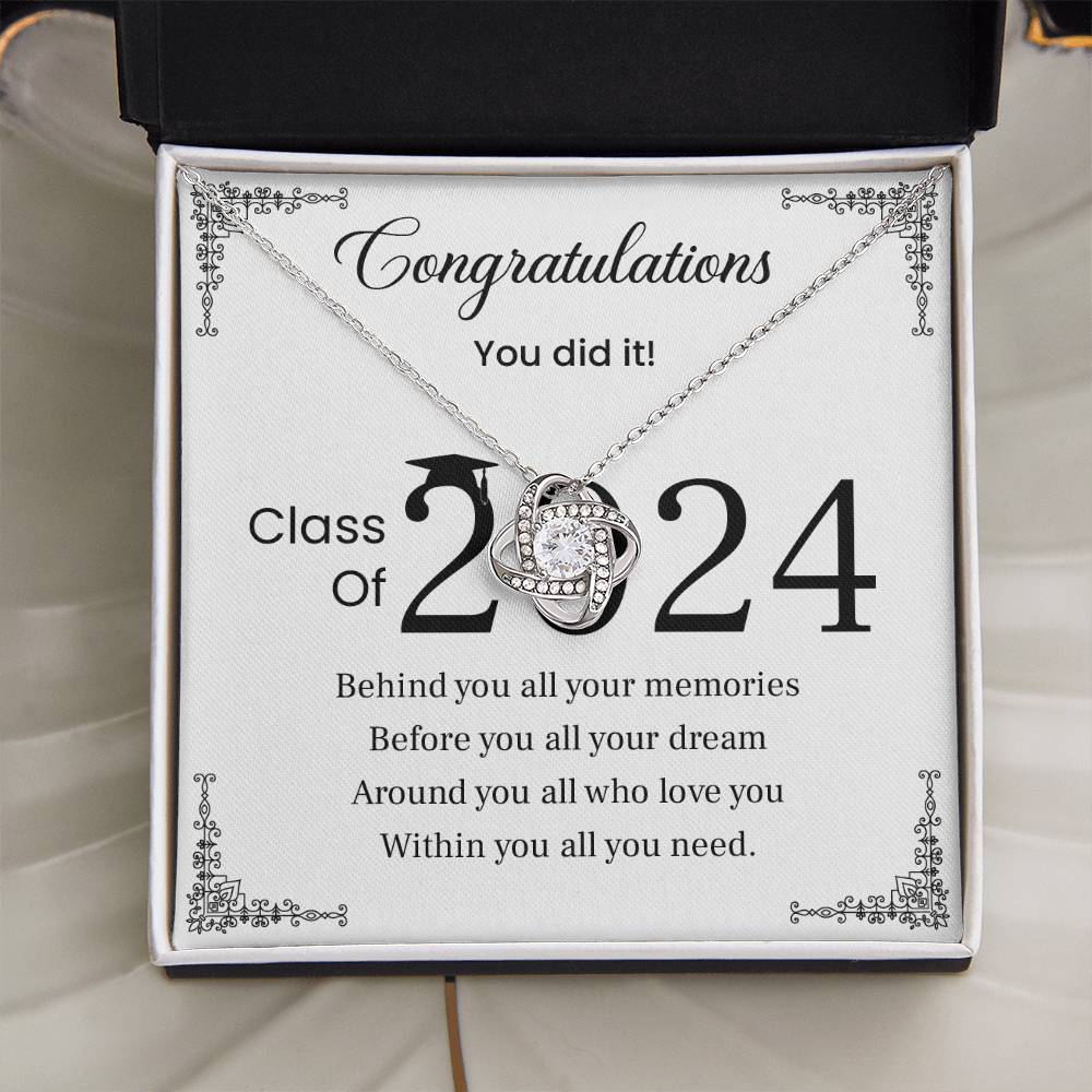 Congratulations Class Of 2024 Necklace Necklace For Bright Memories Celebrate Your Potential Necklace Necklace For Your Unique Gift For Class Of 2024 Celebration Proud Graduate Necklace Necklace For Future Dreams Class Of 2024 Graduation Necklace