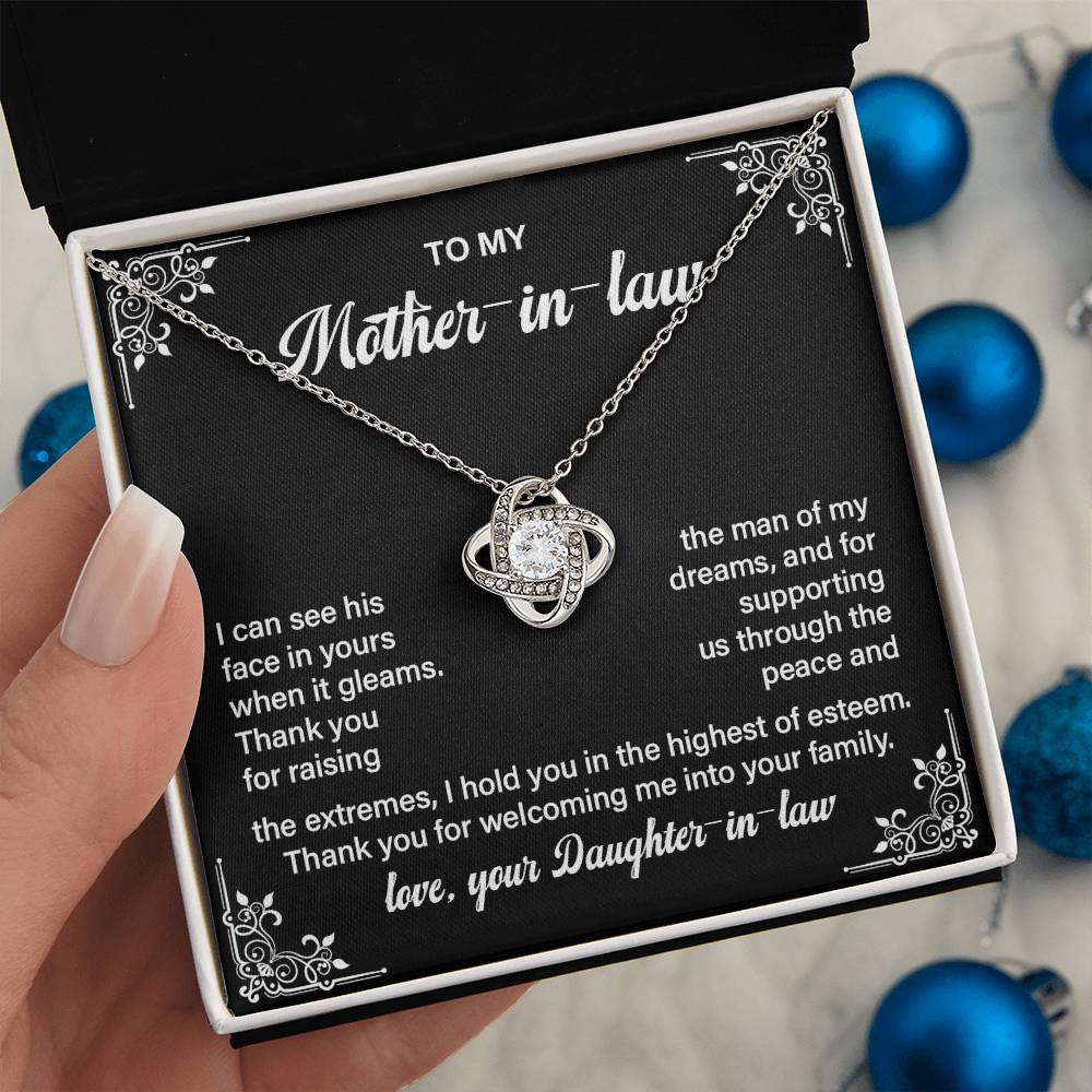 Mother-in-Law Necklace from Daughter-in-Law Gift