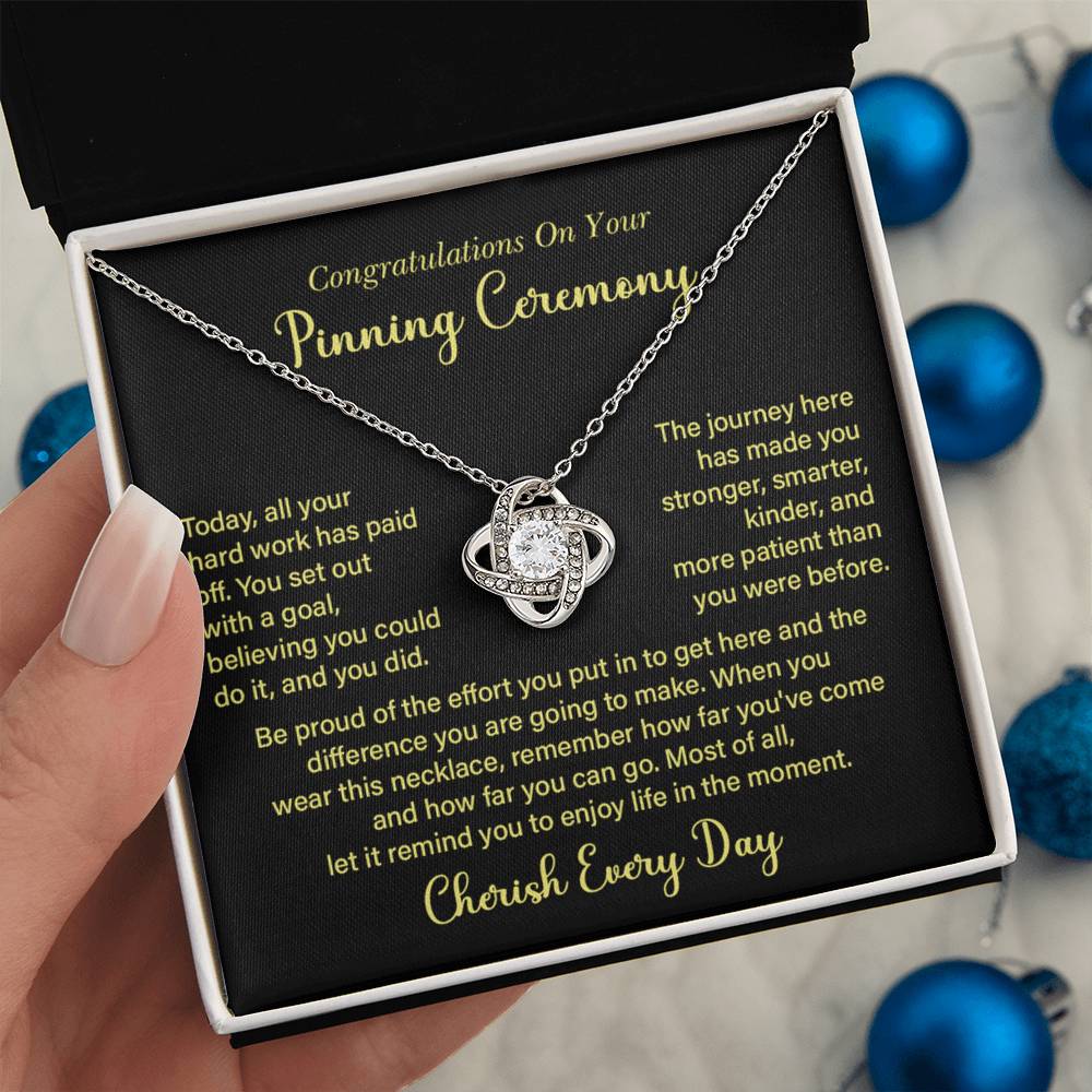 Congratulations On Your Pinning Ceremony Necklace Pinning Ceremony Necklace Gift Congratulations Pinning Ceremony Jewelry Journey Of Success Necklace Pinning Ceremony Milestone Necklace Necklace To Celebrate Hard Work Pinning Ceremony Keepsake Jewelry