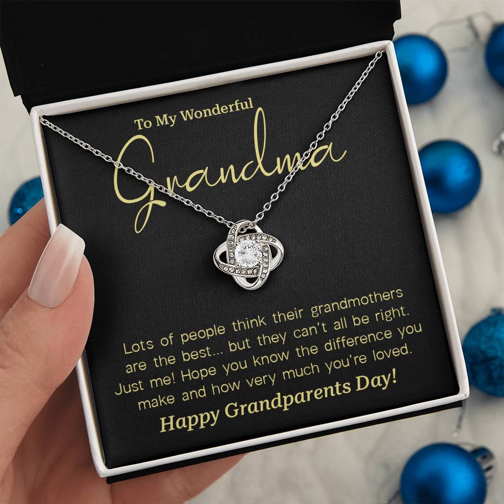 To My Wonderful Grandma Grandma Necklace Gift Grandparents Day Jewelry Sentimental Jewelry For Grandmother Jewelry Gift For Grandma Granddaughter To Grandma Gift Special Gift For Grandma Granddaughter Love Jewelry Jewelry For Grandma From Granddaughter