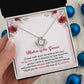 Mother of the Groom Necklace Gift With Message Card
