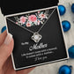 Mother Necklace Gift with Sentimental Message Card