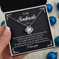 To My Soulmate Gift – Necklace with Message Card & Gift Box