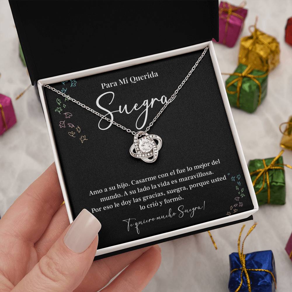 Regalo Para Suegra – Collar con Tarjeta de Amor