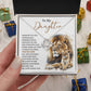 Lion Necklace Gift for Daughter from Dad – Strength & Love