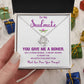 Funny Soulmate Necklace Gift from Principal