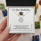 Graduation Gift Necklace for Her – Perfect for Daughter, Niece, Sister, or Friend