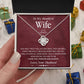 Wife Necklace Gift from Husband Forever Love Box