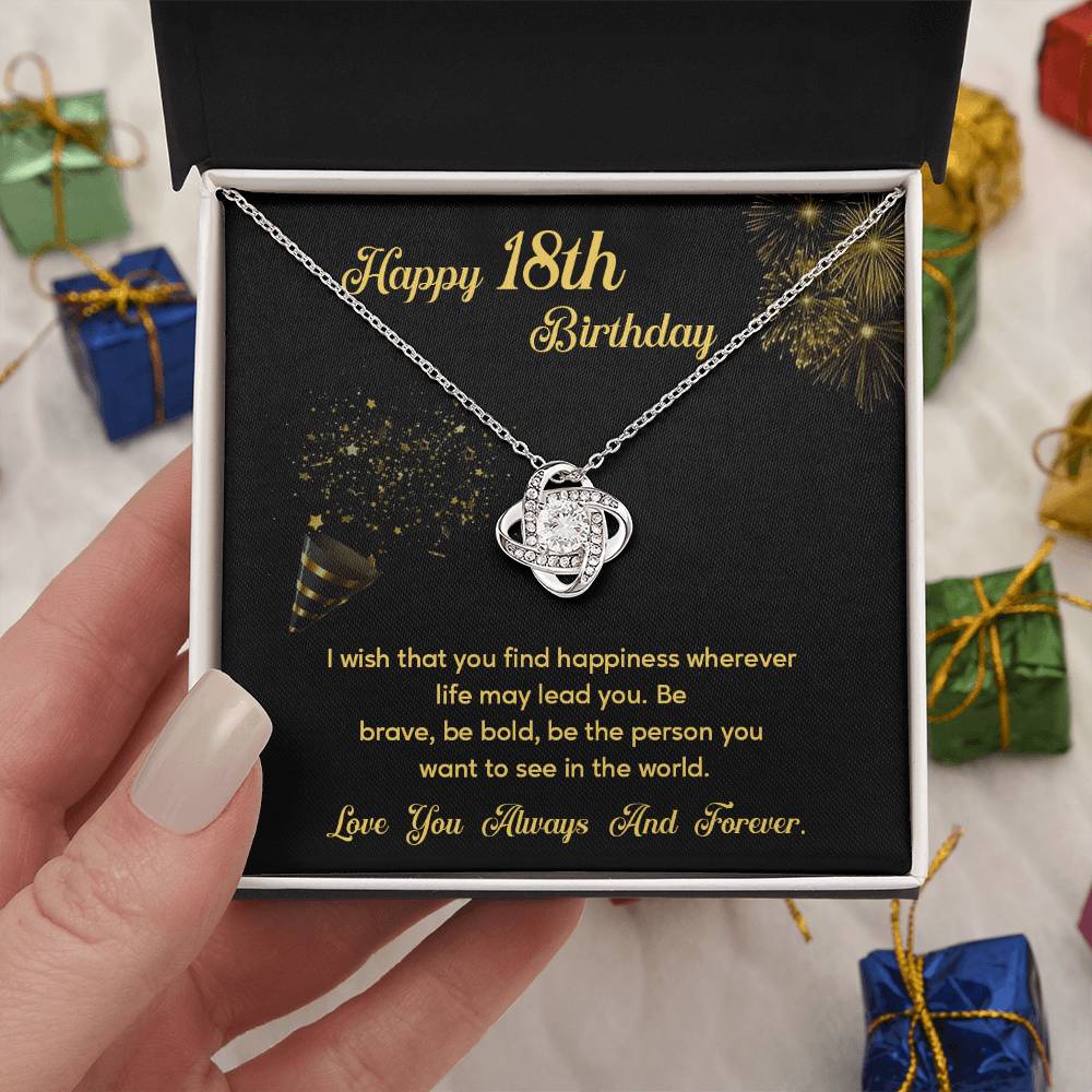 18th Birthday Necklace Gift – Inspirational Jewelry for Her