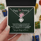 9th Birthday Necklace Gift for Girl – Sweet Message Card Jewelry