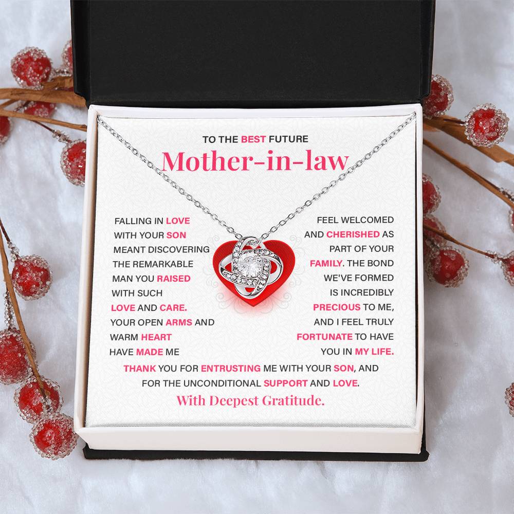 Necklace Gift for Future Mother-in-Law