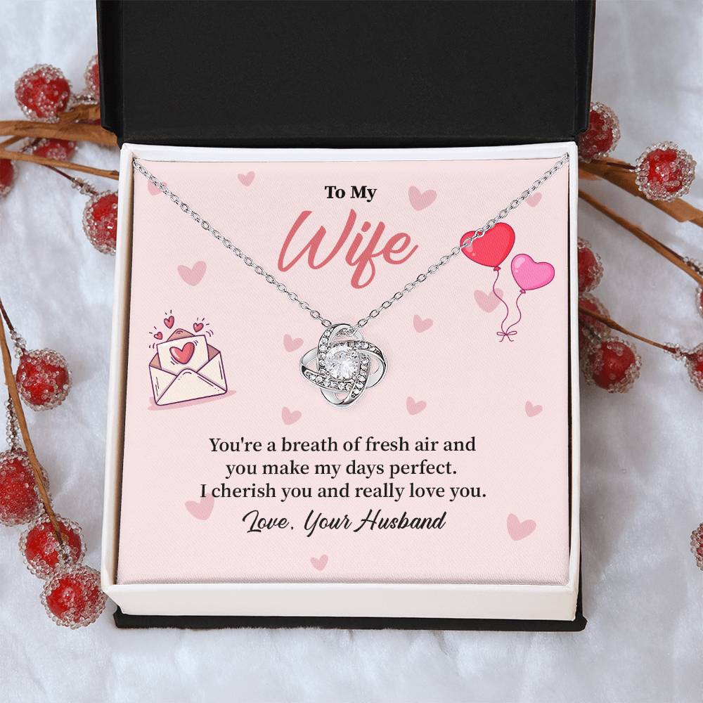Romantic Wife Necklace Gift from Husband Love Box