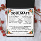 Soulmate Necklace Gift for Women, With Romantic Message Card