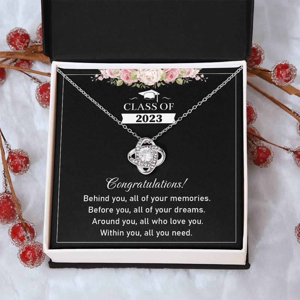 Personalized Graduation Necklace Gift With Gift Box