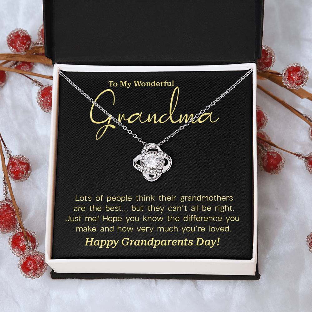 To My Wonderful Grandma Grandma Necklace Gift Grandparents Day Jewelry Sentimental Jewelry For Grandmother Jewelry Gift For Grandma Granddaughter To Grandma Gift Special Gift For Grandma Granddaughter Love Jewelry Jewelry For Grandma From Granddaughter