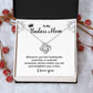 Badass Mom Necklace Gift for Her – with Message Card