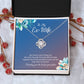 Ex-Wife Necklace Gift – Wishing You the Best Message Card
