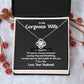 Necklace Gift for Wife from Husband – Last Breath Love