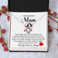 Amazing Mom Necklace Gift from Daughter – Gift Box