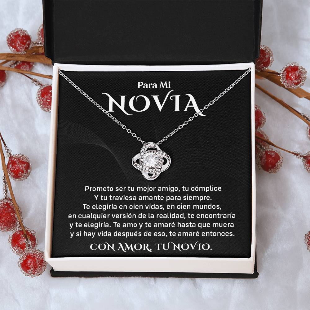 Collar Para Mi Novia Collar Para Mi Novia Regalo Romántico  Regalo Para Enamorados Collar Con Promesa De Amor Collar Para Parejas Enamoradas Collar Con Texto De Amor Joyería De Amor Para Ella Regalo Con Mensaje Personalizado Para Novia Collar Para Mi Alma