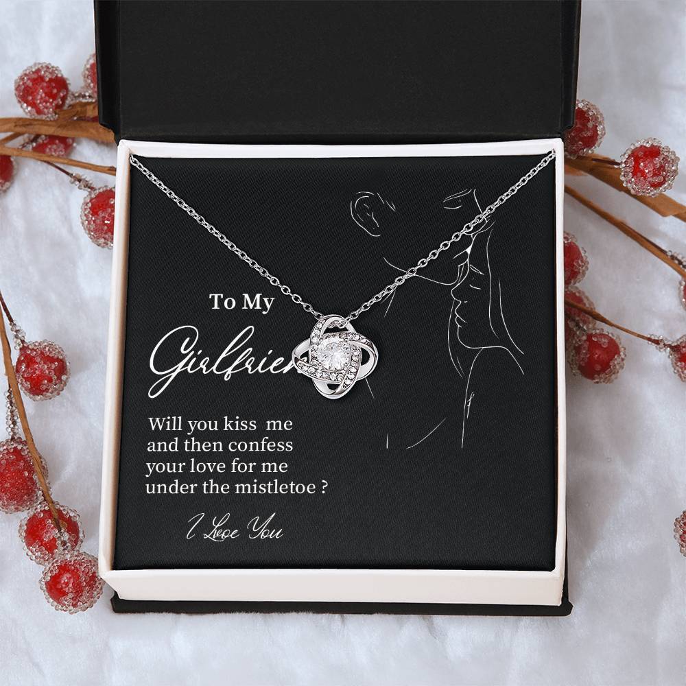 Christmas Gift for Girlfriend Necklace with Gift Set