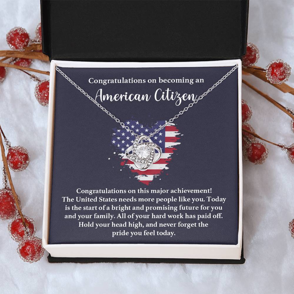 Congratulations Necklace For New American Citizen Proud To Be An American Necklace Proud To Be An American Necklace Gift For Citizenship Milestone Necklace For Proud New U.s. Citizen Gift For Becoming A U.s. Citizen Necklace For U.s. Citizenship Journey