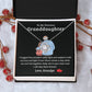 Granddaughter Gift from Grandpa – Pendant with Message Card