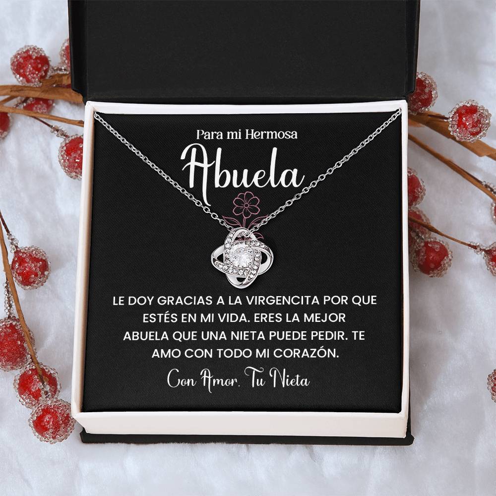 Collar Del Día De Los Abuelos Para Nieta Regalo Sincero Para Mi Hermosa Abuela Collar De Regalo Para Nieta Joyas Del Día De Los Abuelos Collar Sentimental Para Abuela Collar De Agradecimiento Para Abuela Regalo Especial Para Abuela Joyas Emocionales Para