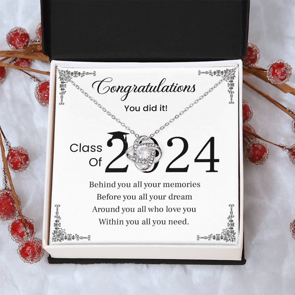 Congratulations Class Of 2024 Necklace Necklace For Bright Memories Celebrate Your Potential Necklace Necklace For Your Unique Gift For Class Of 2024 Celebration Proud Graduate Necklace Necklace For Future Dreams Class Of 2024 Graduation Necklace