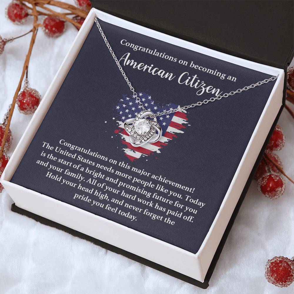 Congratulations Necklace For New American Citizen Proud To Be An American Necklace Proud To Be An American Necklace Gift For Citizenship Milestone Necklace For Proud New U.s. Citizen Gift For Becoming A U.s. Citizen Necklace For U.s. Citizenship Journey