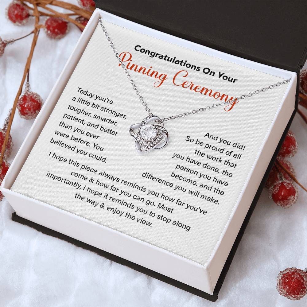 Congratulations On Your Pinning Ceremony Strength And Determination Jewelry Enjoy The View Necklace Best Wishes Necklace Path To Success Necklace Personal Growth Jewelry Motivational Jewelry For New Beginnings Meaningful Gift For Graduates