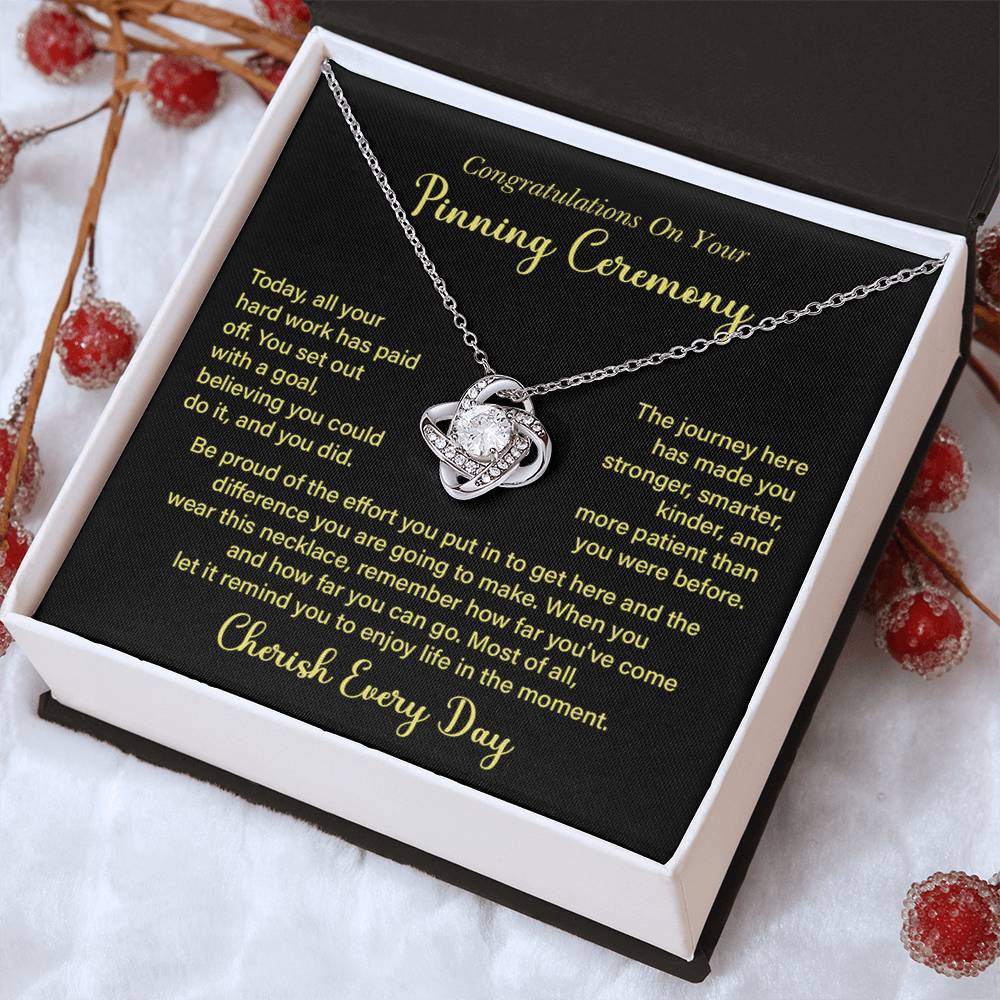 Congratulations On Your Pinning Ceremony Necklace Pinning Ceremony Necklace Gift Congratulations Pinning Ceremony Jewelry Journey Of Success Necklace Pinning Ceremony Milestone Necklace Necklace To Celebrate Hard Work Pinning Ceremony Keepsake Jewelry